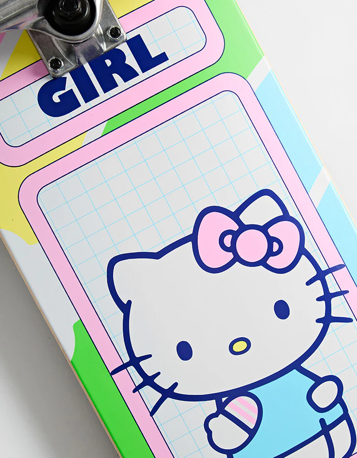 Girl Carroll Hello Kitty G008 Complete Skateboard - 8" - Image 2