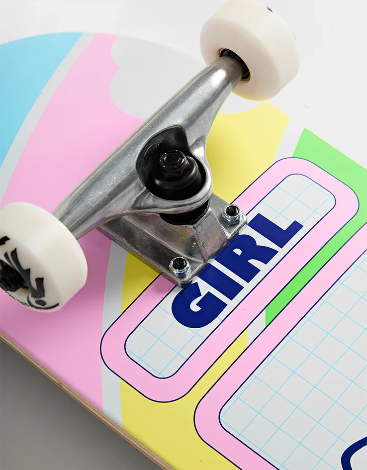 Girl Carroll Hello Kitty G008 Complete Skateboard - 8" - Image 4