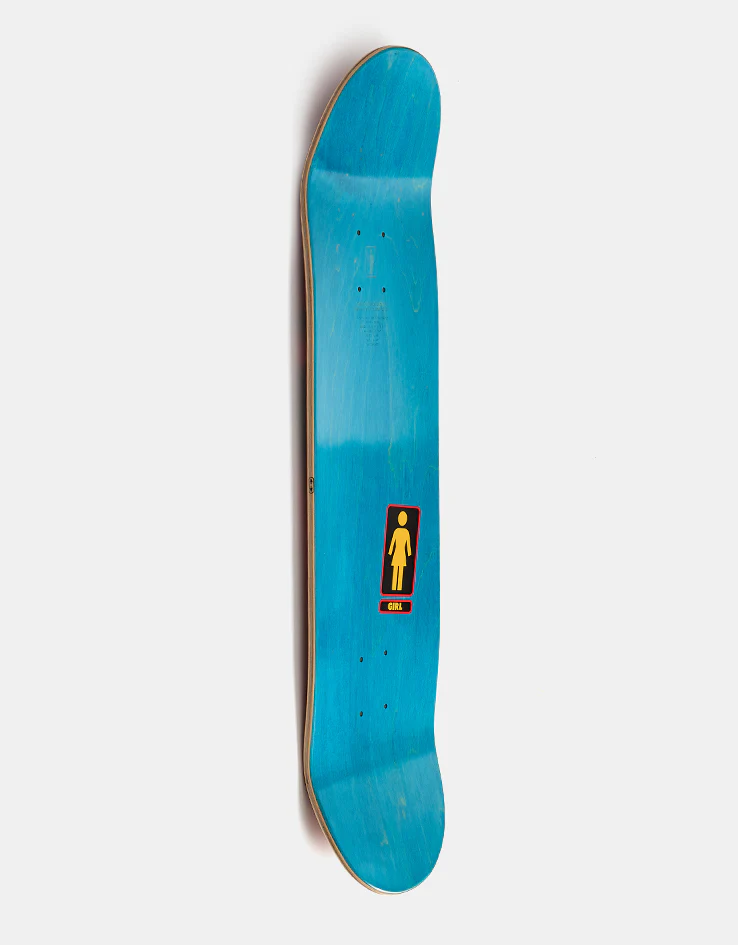 Girl McCrank Oops TWIN TIP G096 Skateboard Deck - 8.5" - Image 7