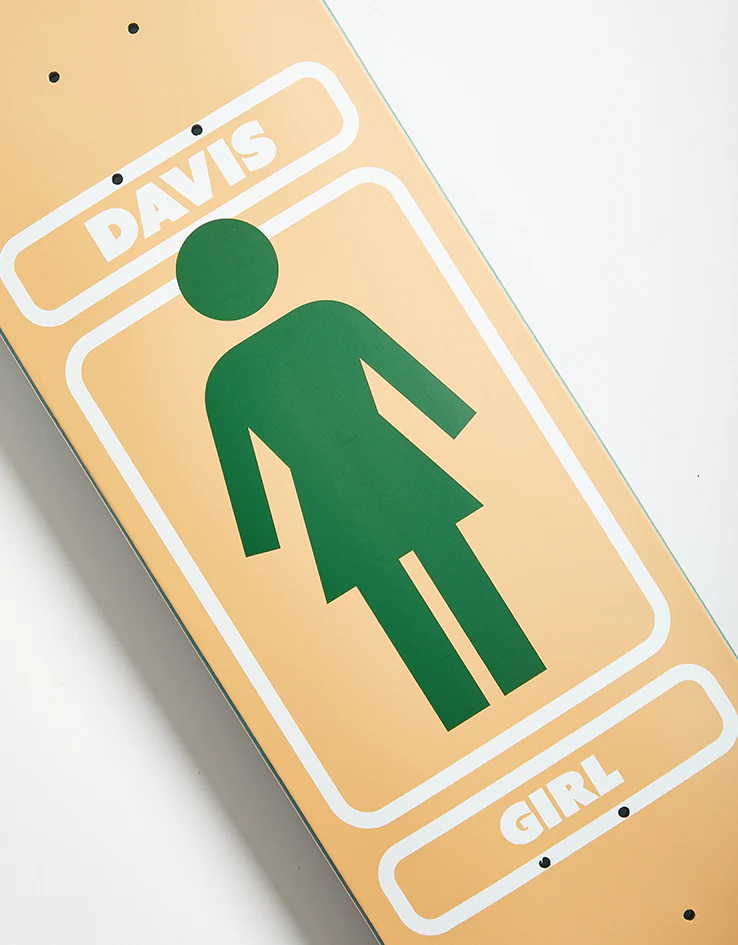 Girl Rowan Khaki to Shacky G052 Skateboard Deck - 8.25" - Image 3