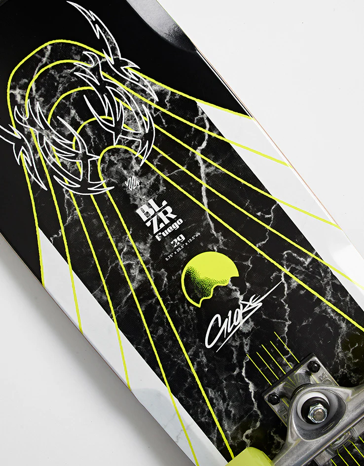 Globe Bamboo Green Blazer Fuego 29 Cruiser Skateboard - 8.75" x 29.5" - Image 2