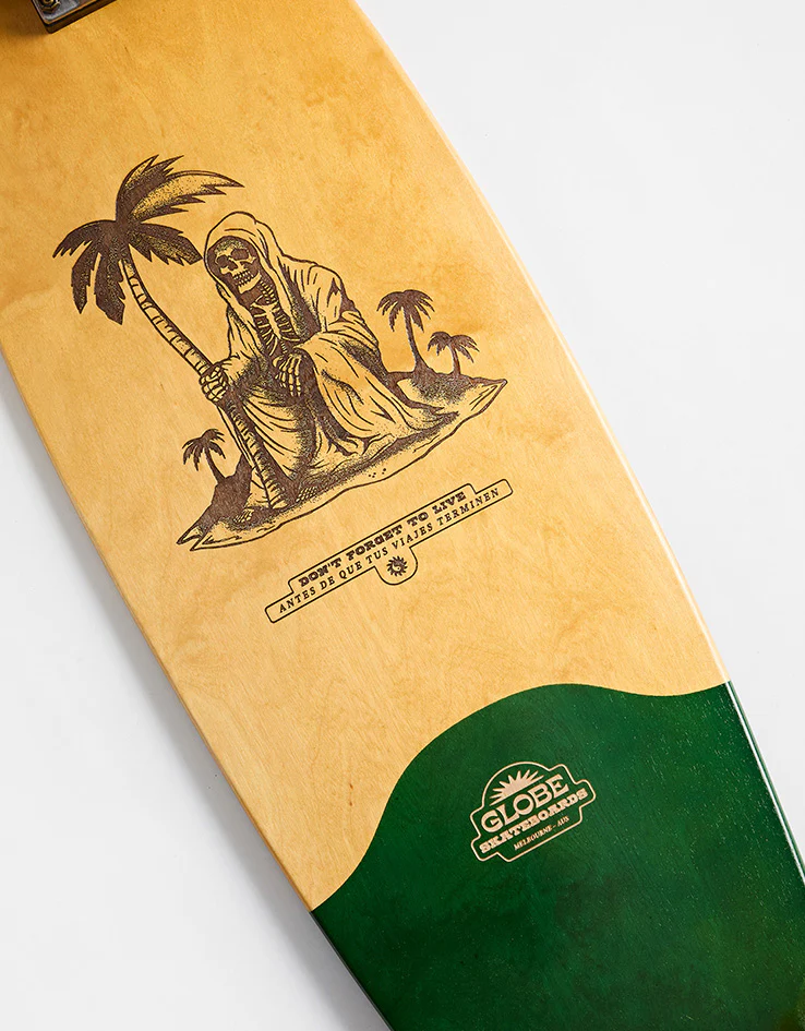 Globe Beach Bum Chromantic Cruiser Skateboard - 9.5" x 33" - Image 2