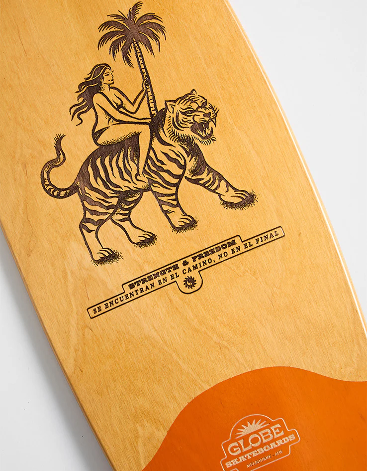 Globe La Tigra Sun City Cruiser Skateboard - 9" x 30" - Image 2