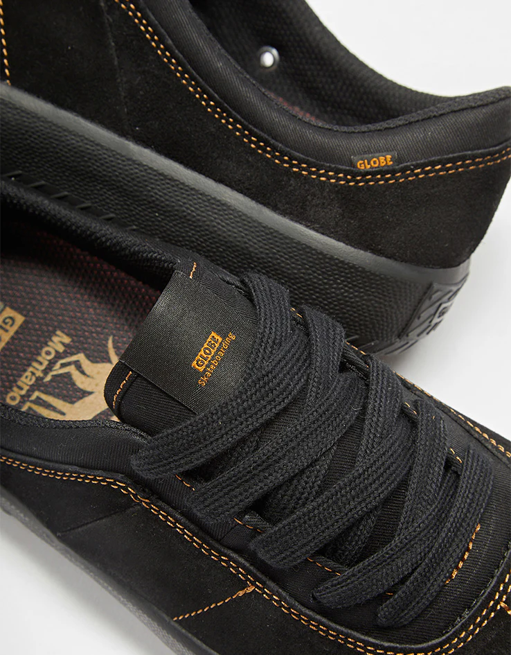 Globe Melbek Skate Shoes - Black/Montano - Image 5