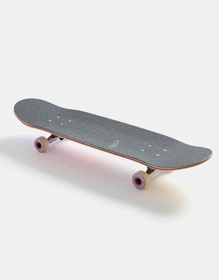 Globe Peace Man Kids Wide Mid Complete Skateboard - 8.25" - Image 3