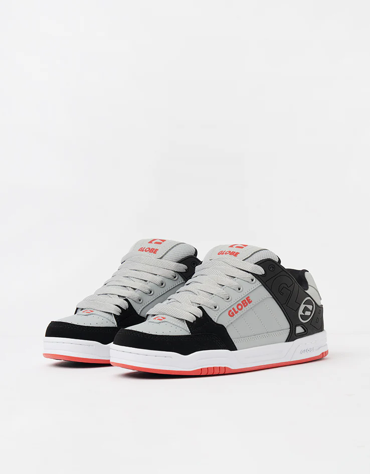 Globe Tilt Skate Shoes - Steel/Black - Image 3