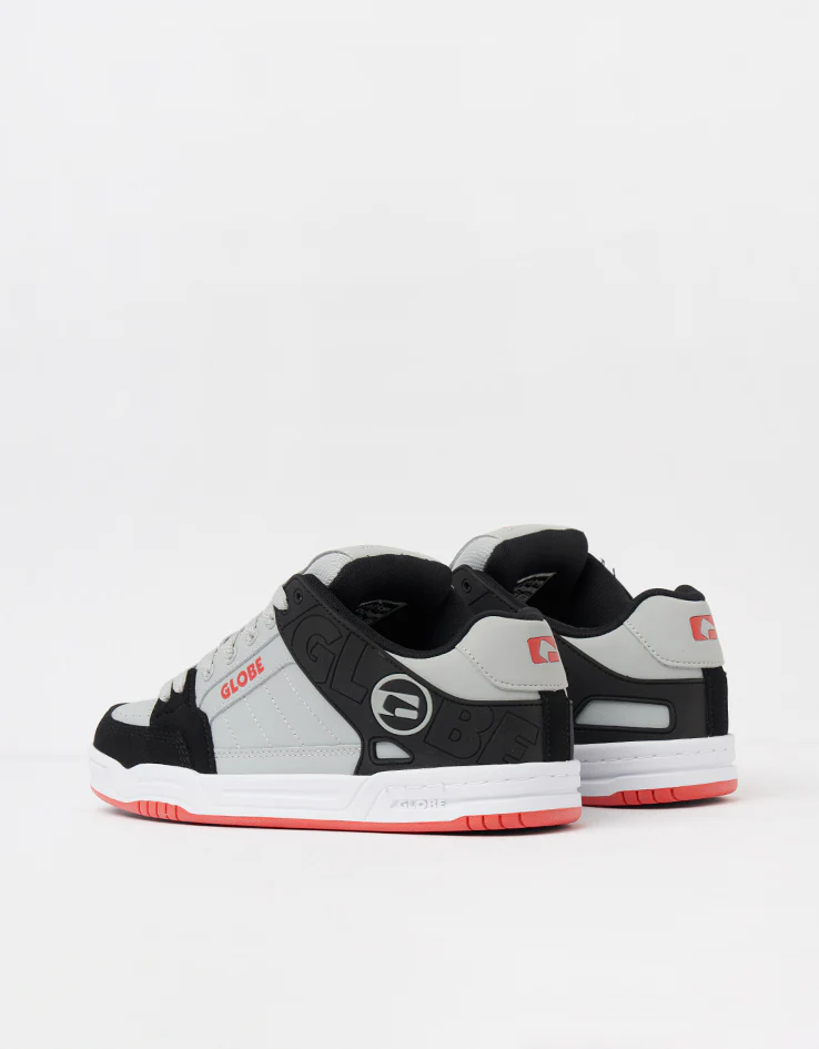 Globe Tilt Skate Shoes - Steel/Black - Image 4