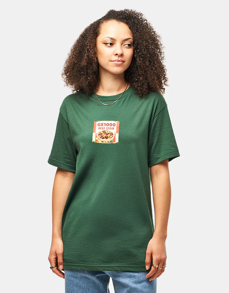 GX1000 Beef Stew T-Shirt - Forest Green - Image 4