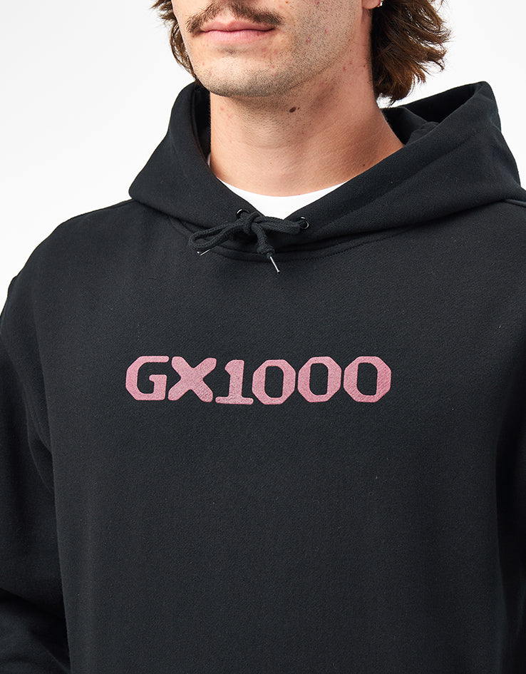 GX1000 OG Logo Pullover Hoodie - Black/Burgundy - Image 3