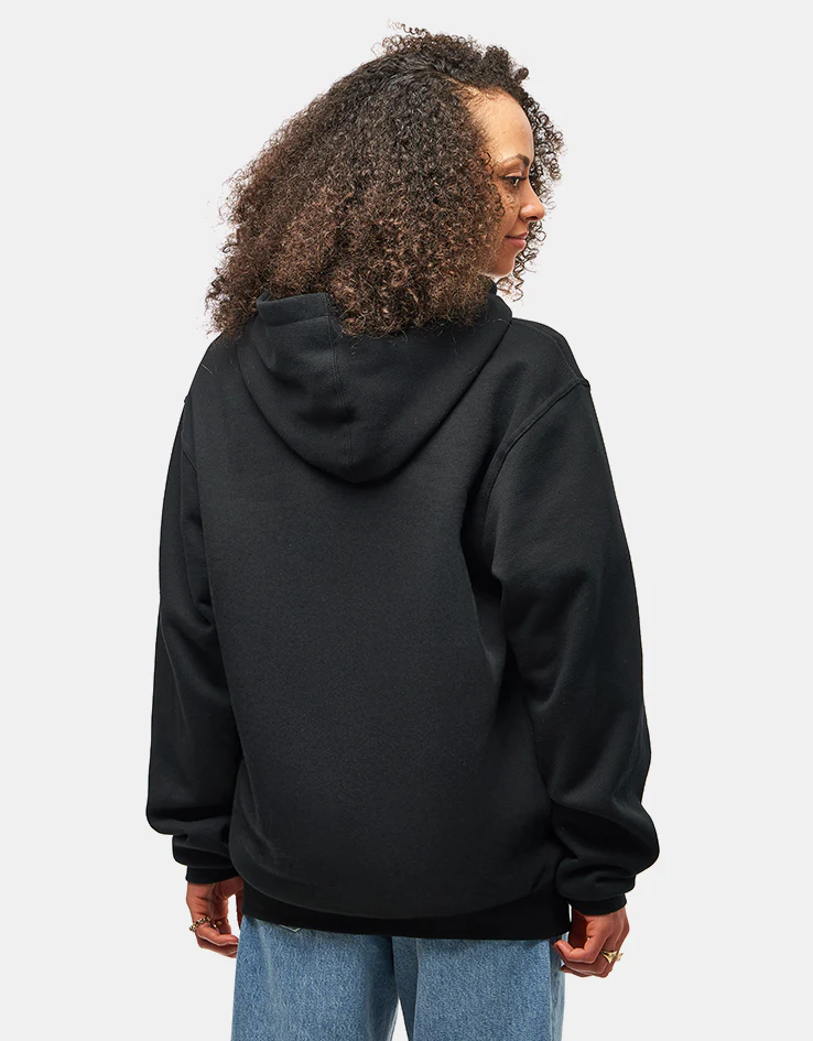 GX1000 OG Logo Pullover Hoodie - Black/Burgundy - Image 5