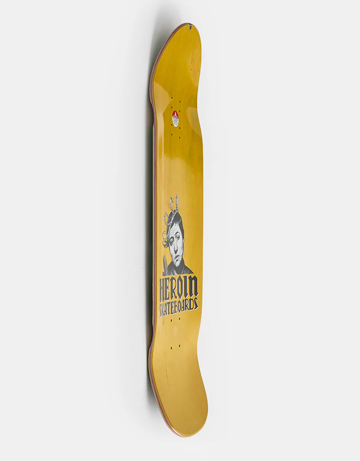 Heroin Craig 'Questions' Joan Skateboard Deck - 9.5" - Image 2