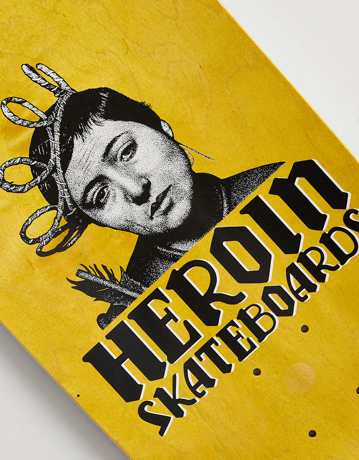 Heroin Craig 'Questions' Joan Skateboard Deck - 9.5" - Image 6