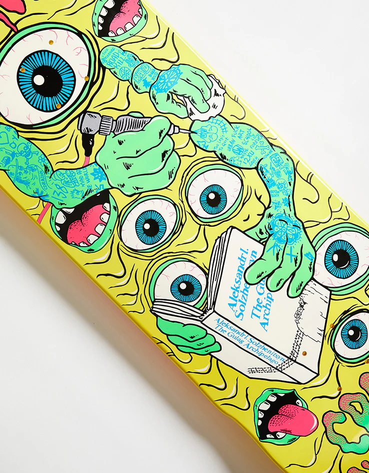 Heroin Craig Questions Mutate or Die Skateboard Deck - 10" - Image 2
