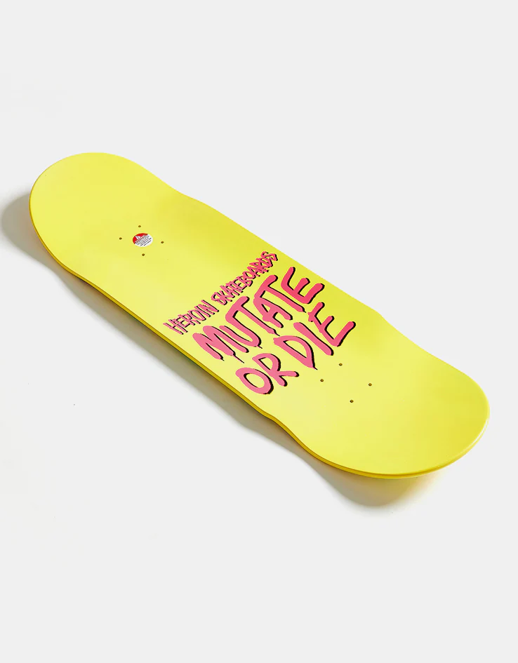 Heroin Craig Questions Mutate or Die Skateboard Deck - 10" - Image 3