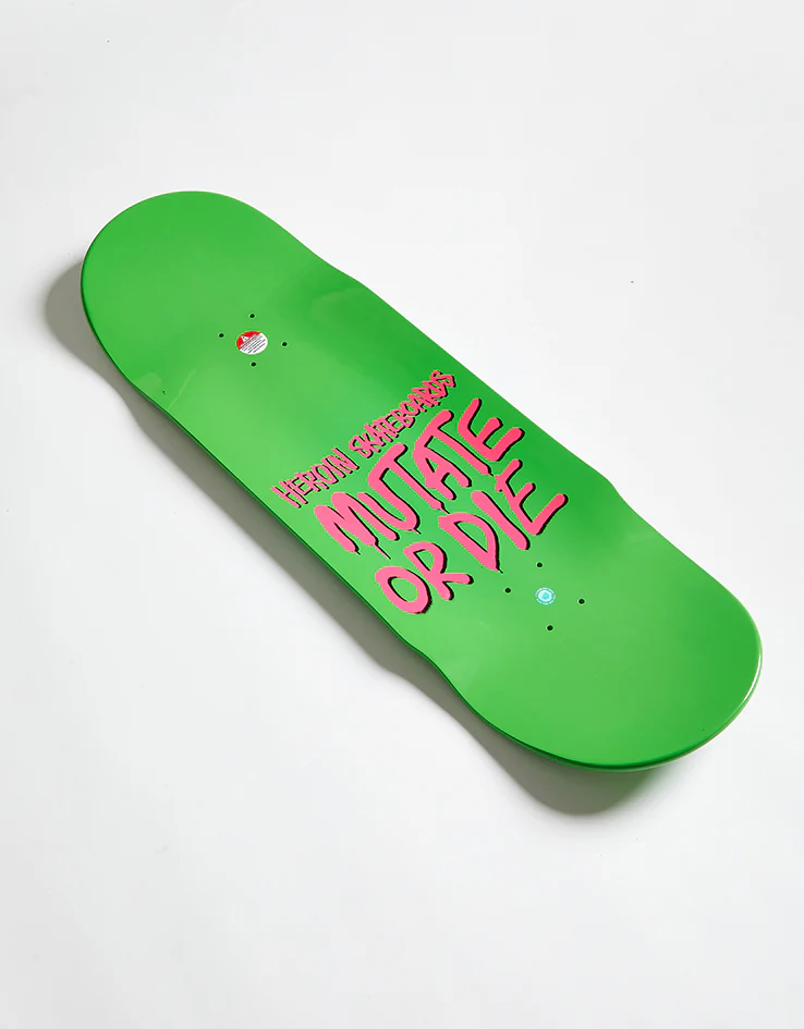 Heroin Swampy Mutate or Die Skateboard Deck - 10.25" - Image 4