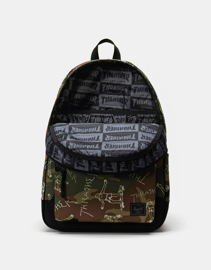 Herschel x Thrasher x Gonz Classic™ XL Backpack - Woodland Camo - Image 2