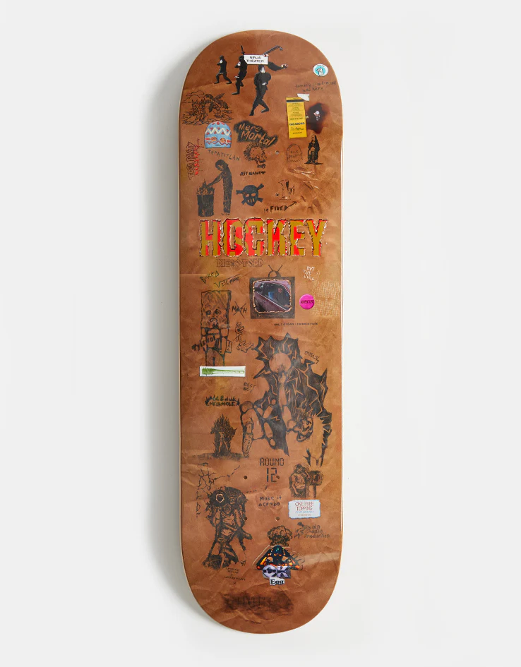 Hockey Todd Paper Cover S1 Skateboard Deck - 8.38"