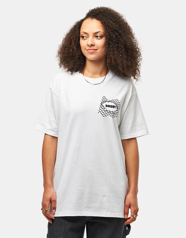 HUF 4 The Dawgs T-Shirt - White - Image 6