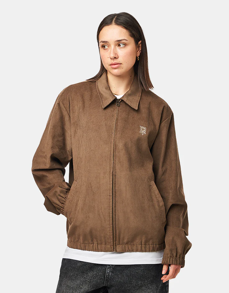 HUF 89 Corduroy Shop Jacket - Chocolate - Image 7