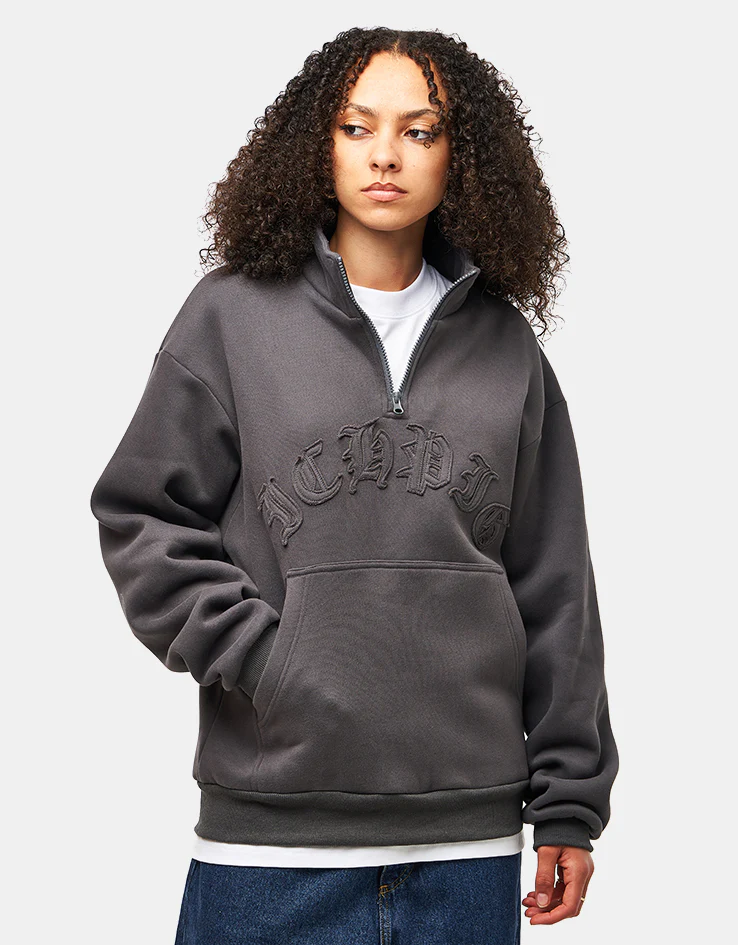 ICHPIG Landmark ¼ Zip - Vintage Black - Image 6