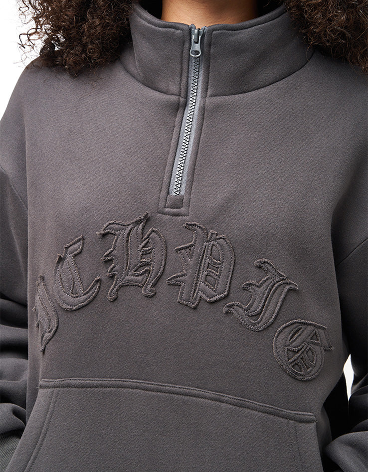 ICHPIG Landmark ¼ Zip - Vintage Black - Image 8