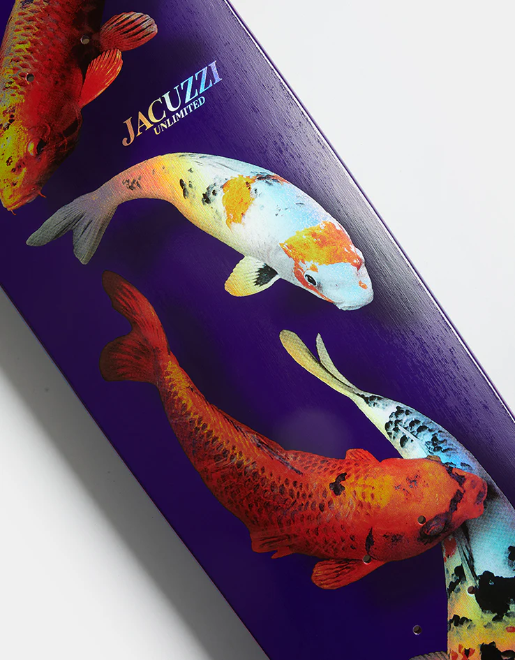 Jacuzzi Unlimited 500 Years Holo EX7 Skateboard Deck - 8.75" - Image 3