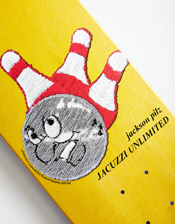Jacuzzi Unlimited Jackson Bowler EX7 Skateboard Deck - 8" - Image 2