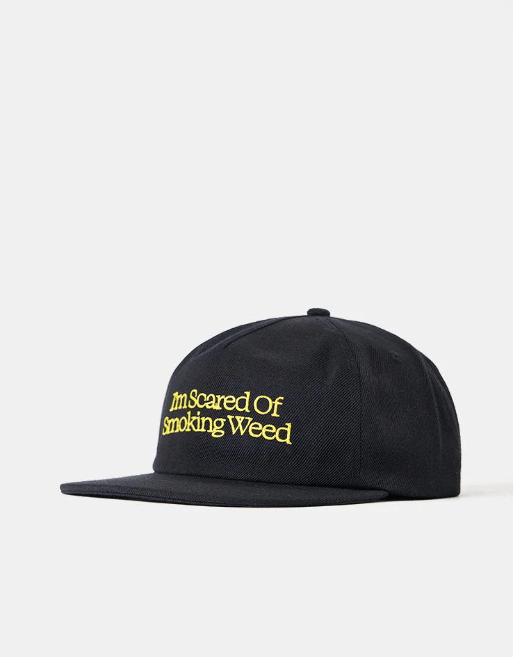Jacuzzi Unlimited Scared of Smoking Weed Cap - Black