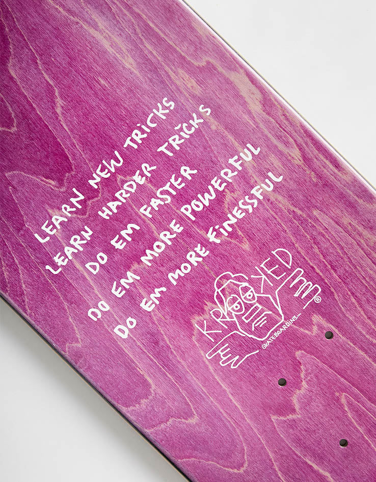 Krooked Narvaez Blue Bird TRUE FIT Skateboard Deck - 8.25" - Image 4