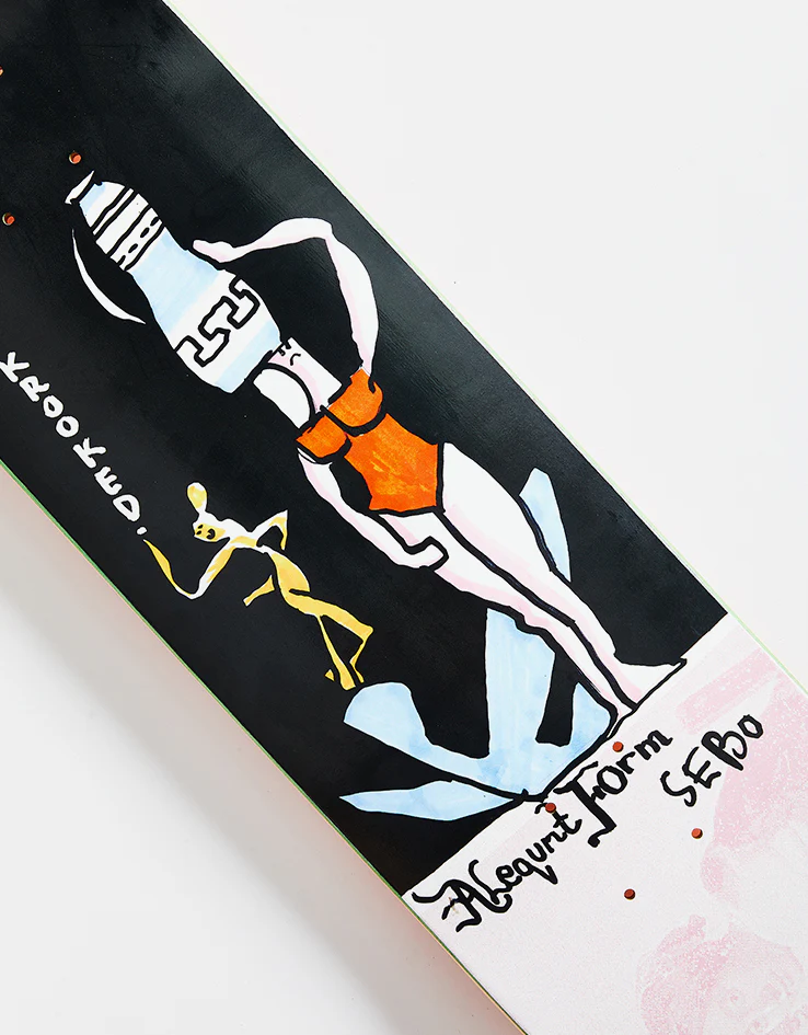 Krooked Sebo Vase Skateboard Deck - 8.06" - Image 2