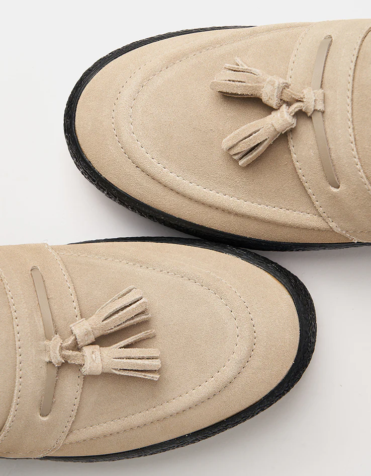Last Resort AB VM005 Loafer Skate Shoes - Sand/Black - Image 7
