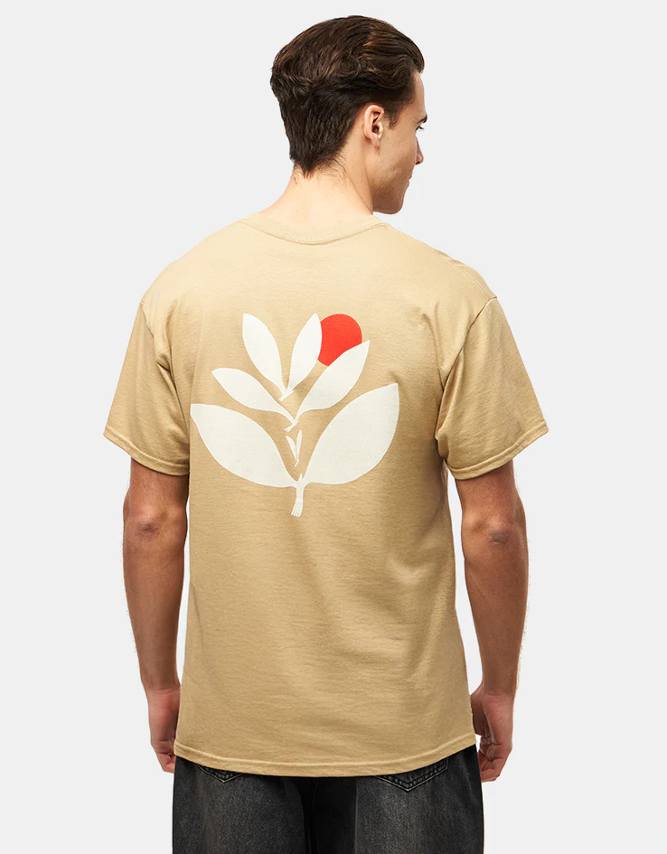 Magenta Fly T-Shirt - Beige