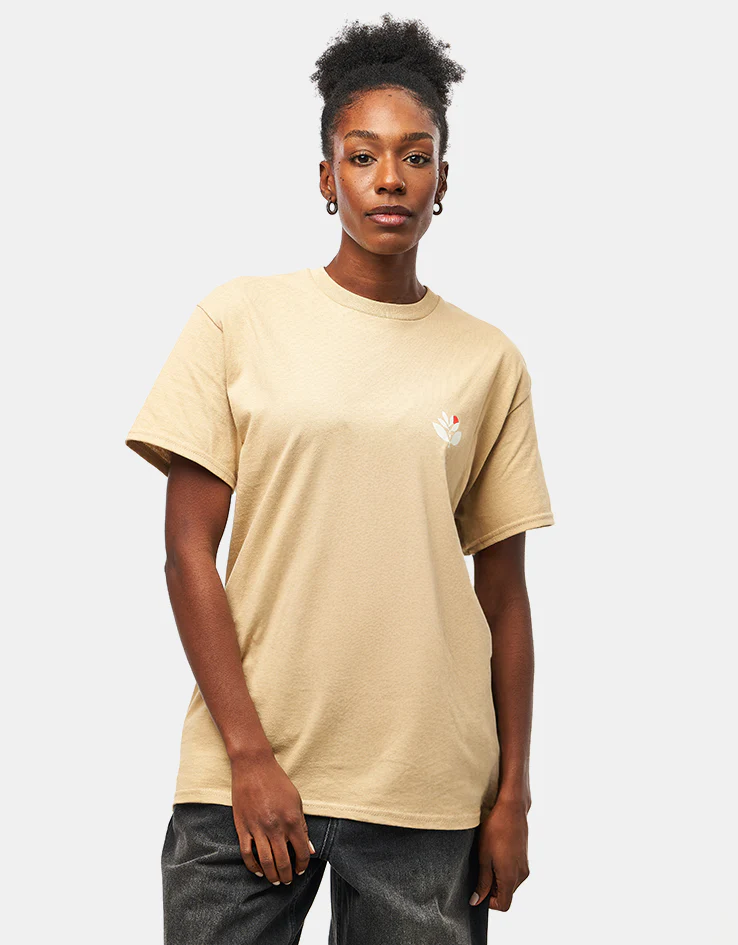 Magenta Fly T-Shirt - Beige - Image 6