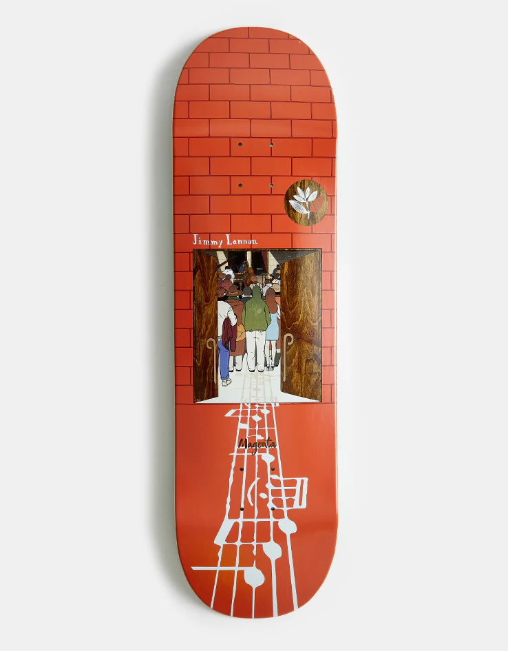 Magenta Lannon City Jazz Skateboard - 8.6"