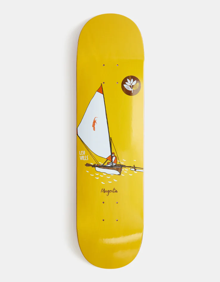 Magenta Valls Nautic Series Skateboard Deck - 8.25"