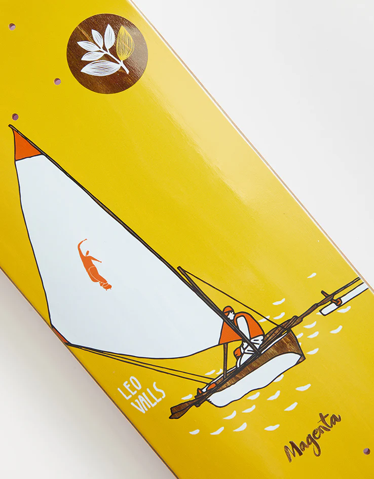 Magenta Valls Nautic Series Skateboard Deck - 8.25" - Image 2