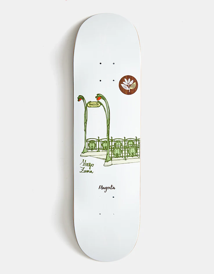 Magenta Zama Relic Series Skateboard Deck - 8.4"