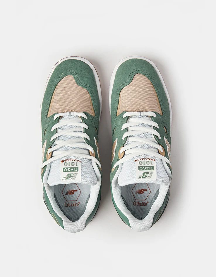 New Balance Numeric 1010 Tiago Lemos Skate Shoes - Sage/Tan - Image 2