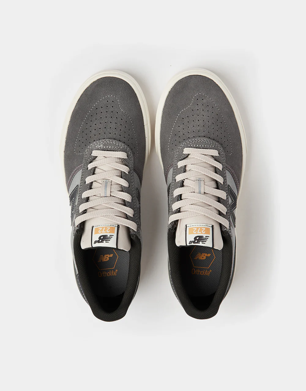 New Balance Numeric 272 Skate Shoes - Grey/Black - Image 3