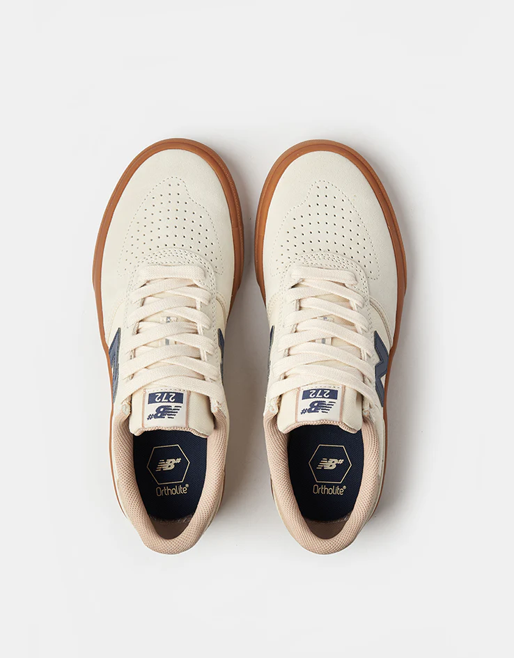 New Balance Numeric 272 Skate Shoes - Sea Salt/Gum - Image 2