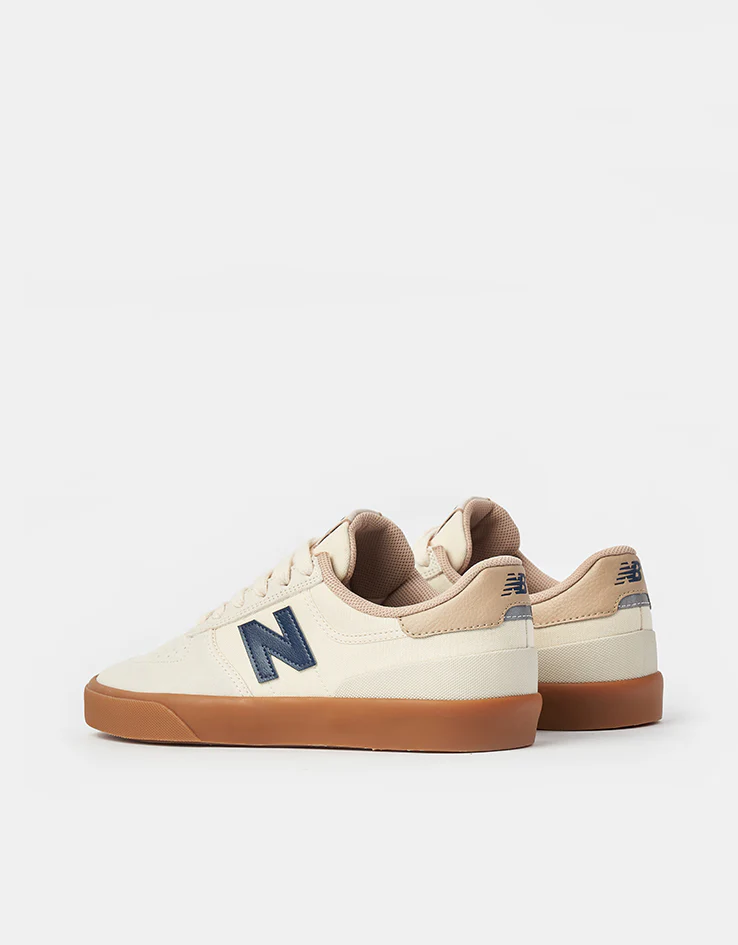 New Balance Numeric 272 Skate Shoes - Sea Salt/Gum - Image 4