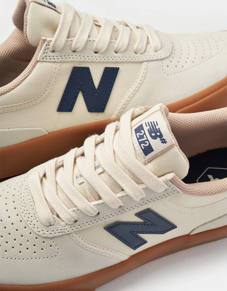 New Balance Numeric 272 Skate Shoes - Sea Salt/Gum - Image 7