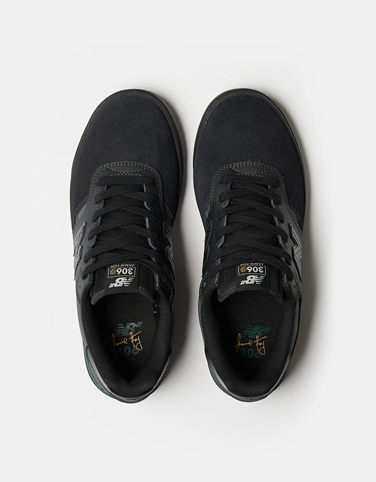 New Balance Numeric 306C Jamie Foy Skate Shoes - Black/Black - Image 3