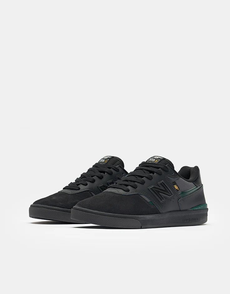 New Balance Numeric 306C Jamie Foy Skate Shoes - Black/Black - Image 4