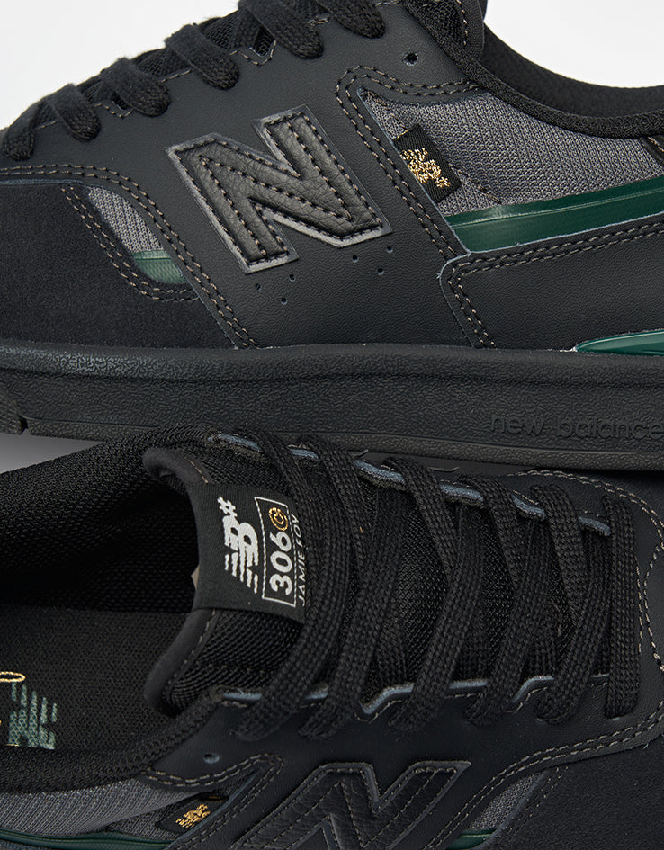 New Balance Numeric 306C Jamie Foy Skate Shoes - Black/Black - Image 6