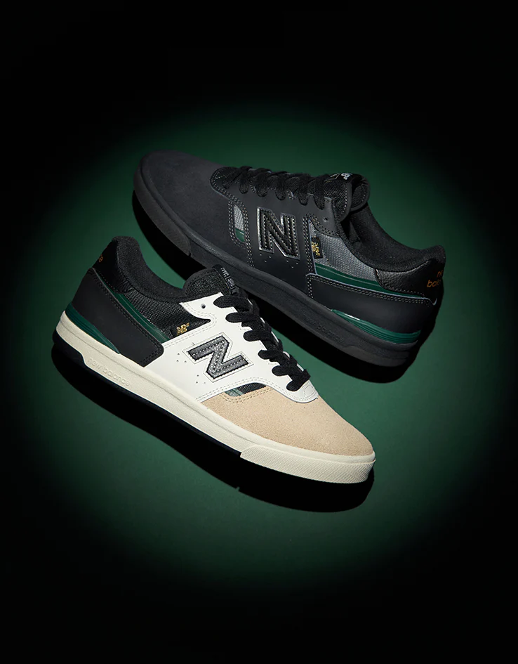 New Balance Numeric 306C Jamie Foy Skate Shoes - Tan/Black - Image 9
