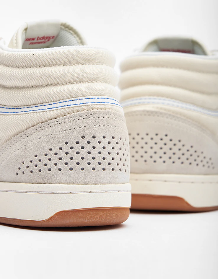 New Balance Numeric 440 High Skate Shoes - Sea Salt/White - Image 7