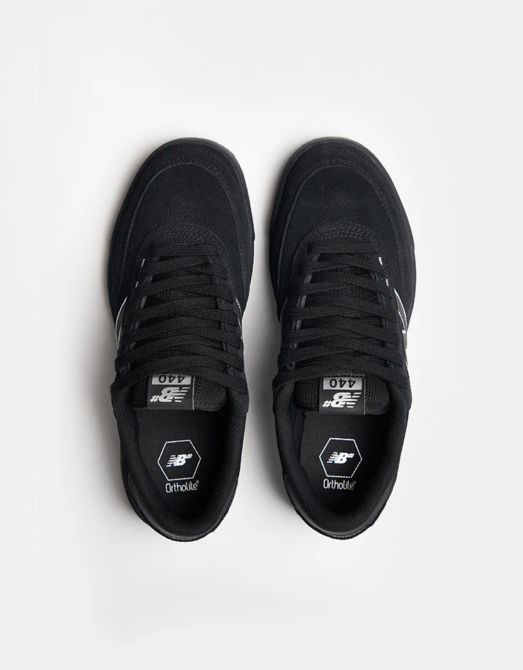 New Balance Numeric 440 Route One Exclusive Skate Shoes - Black/Black/Reflective - Image 3