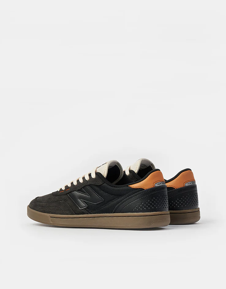 New Balance Numeric 440 Skate Shoes - Black/Orange/Gum - Image 4