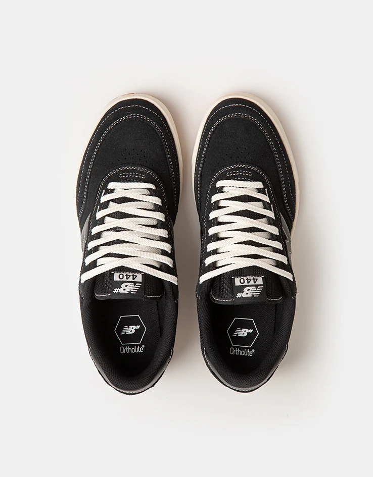 New Balance Numeric 440 Skate Shoes - Black/Sea Salt - Image 3
